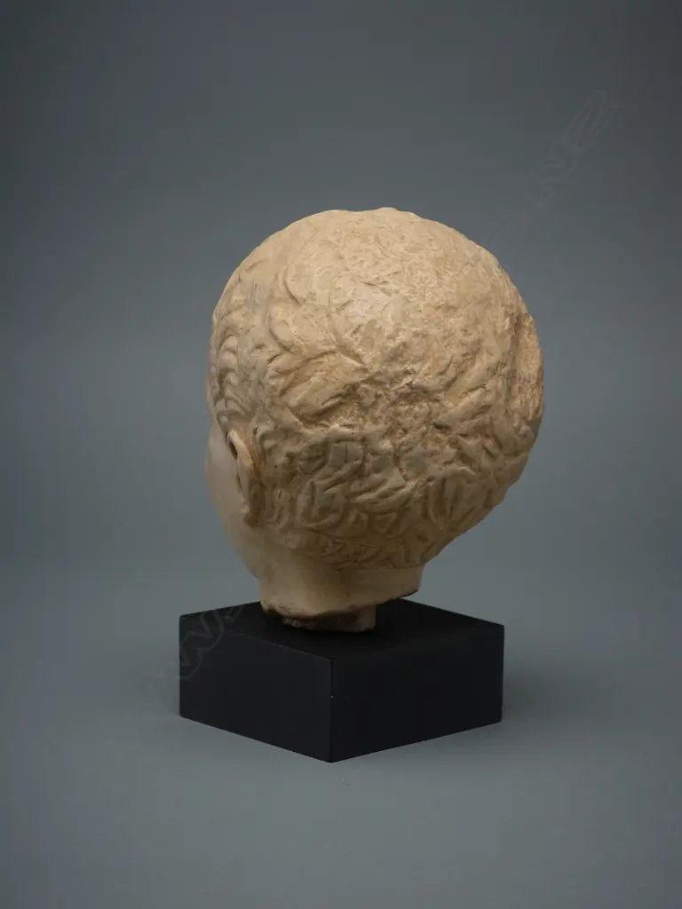 Grecian bust – head of a temple boy, Image 1++